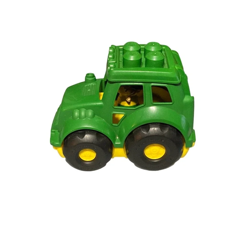 John Deere Mega Bloks Tractor w/ Figure